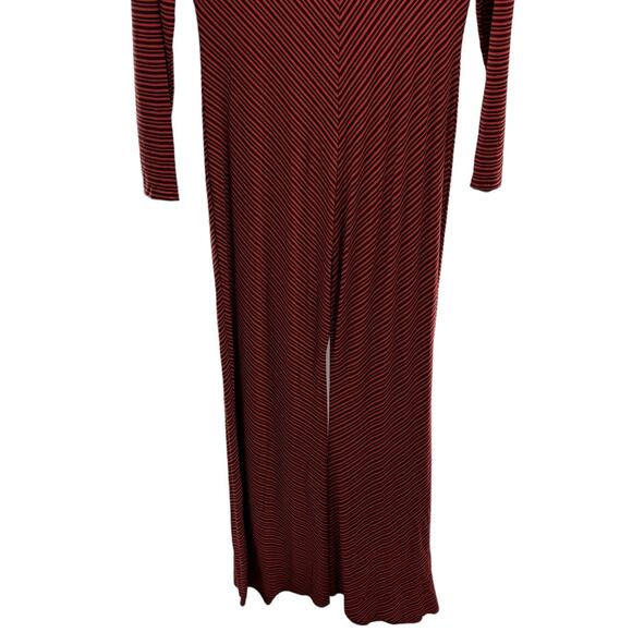 Sahalie Multi Striped Red Jumpsuit - Picture 9 of 12